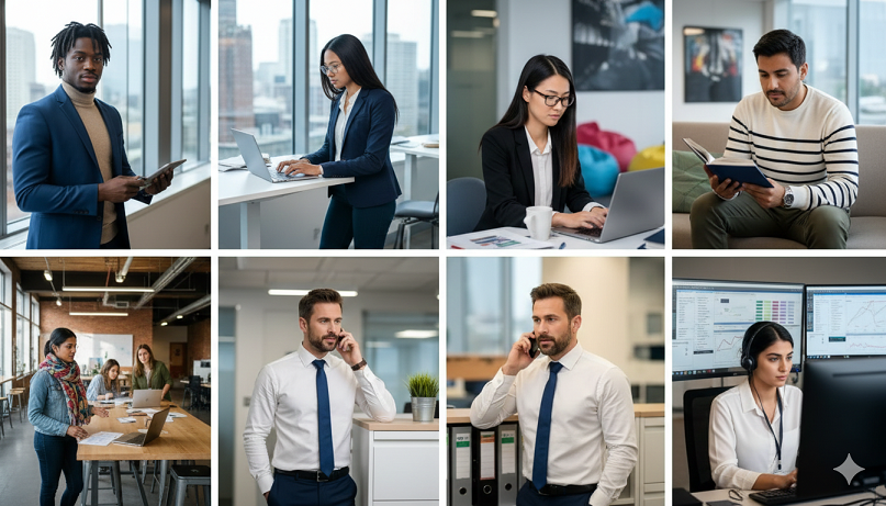 7 Google Gemini AI Office-Style Photo Editing Prompts for Boys to Create 8K DSLR Professional Portraits