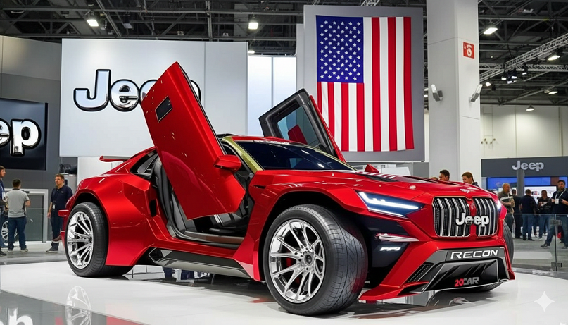2026 Jeep Recon Concept Unveiled Cutting-Edge Electric Performance for Extreme Off-Road Exploration